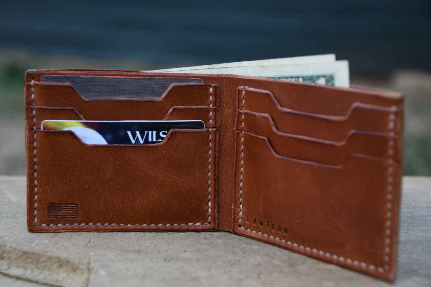 "The Founder" bifold wallet