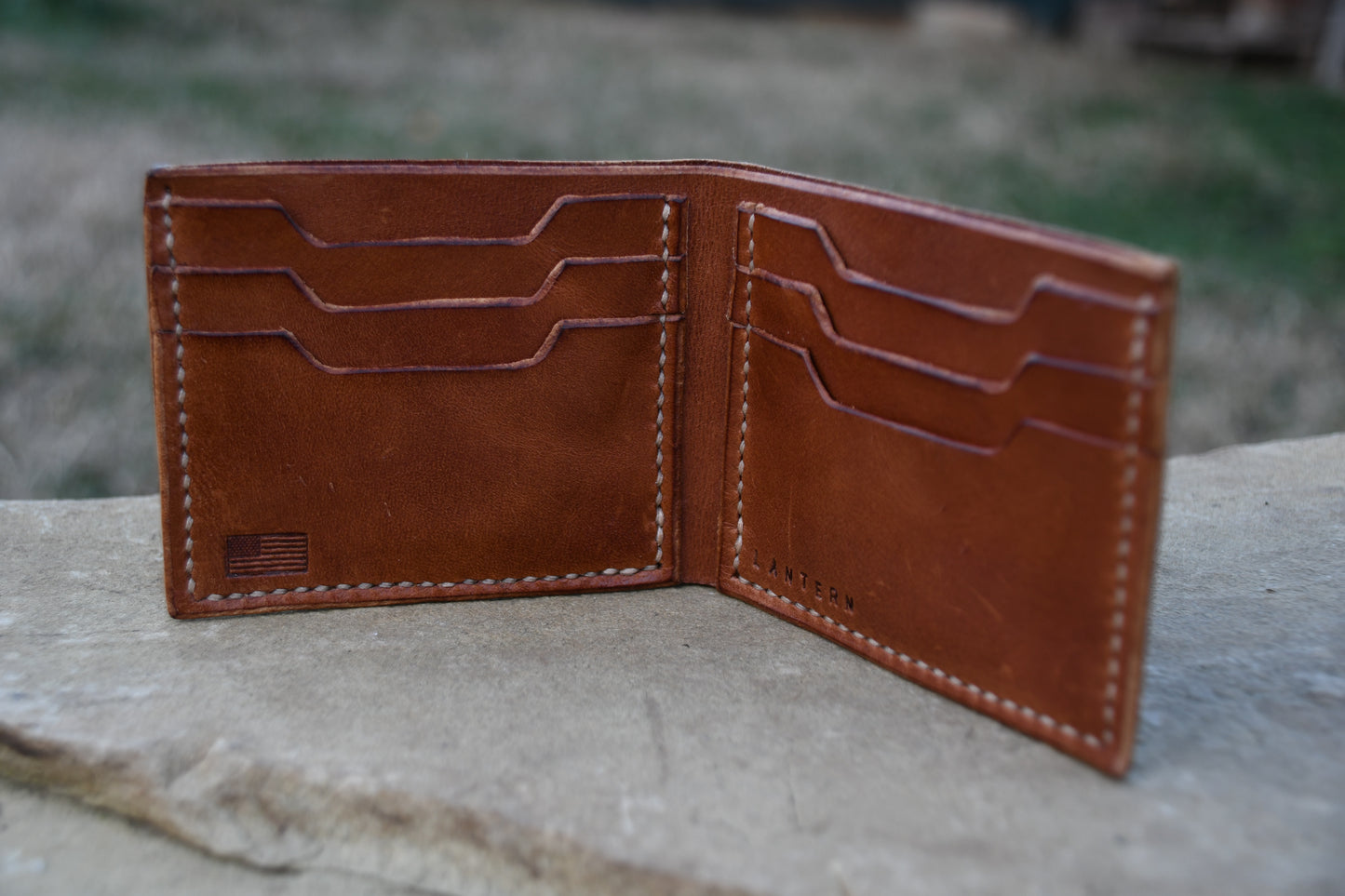 "The Founder" bifold wallet